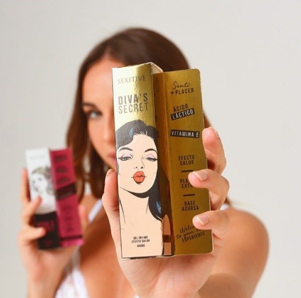 Producto - Gel íntimo DIVA SECRET efecto CALOR