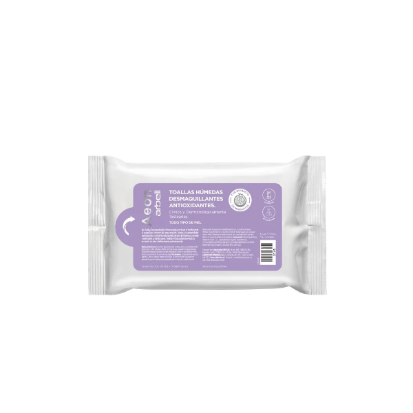 Producto - Toallas Desmaquillante Antioxidante 30 Unidades