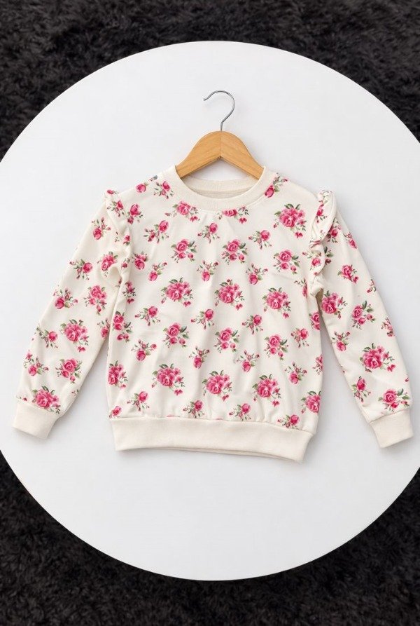 Producto - Buzo Floreado Algodón