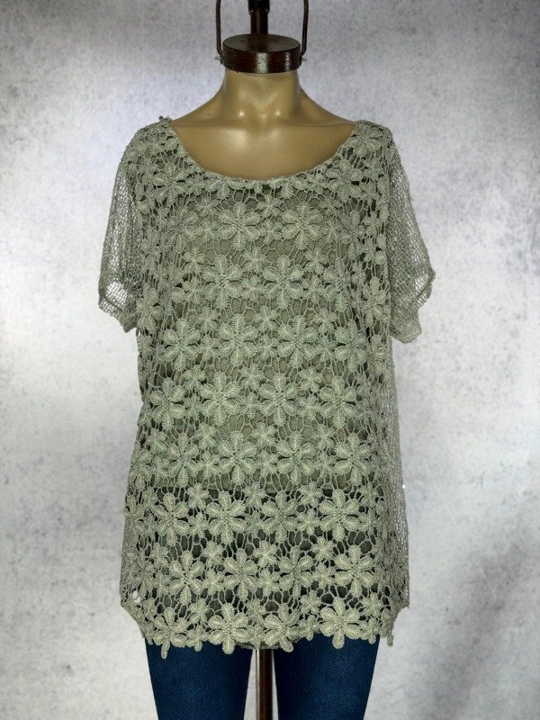 Producto - REMERA ITALIANA TEJIDA FORRADA COMBINADA