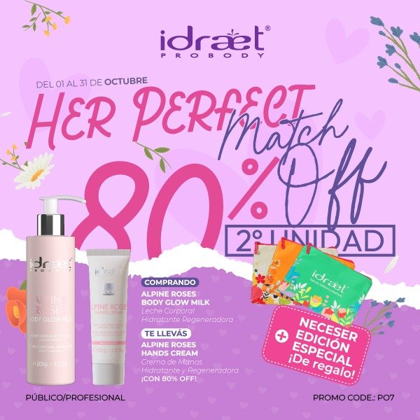 Producto - Kit Alpine roses crema corporal + Crema de manos + Necesser