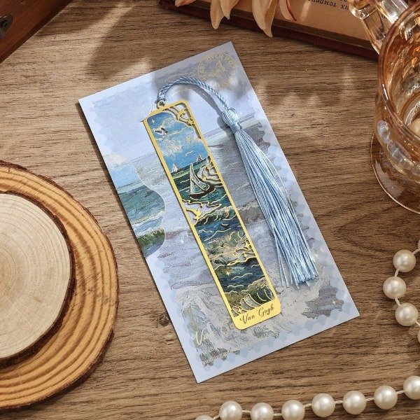 Producto - Señalador Metálico Premium Van Gogh Marina Les Saintes Maries