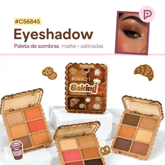 Producto - Paleta de sombras baking de pink21 - 2