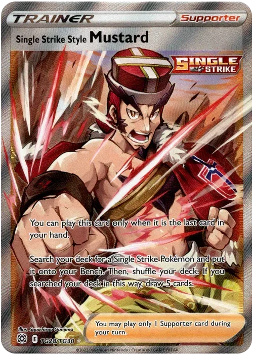 Producto - Single Strike Style Mustard - TG28/TG30 - Brilliant Stars