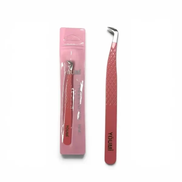 Producto - Pinza L para Volumen Rosa - Youmi