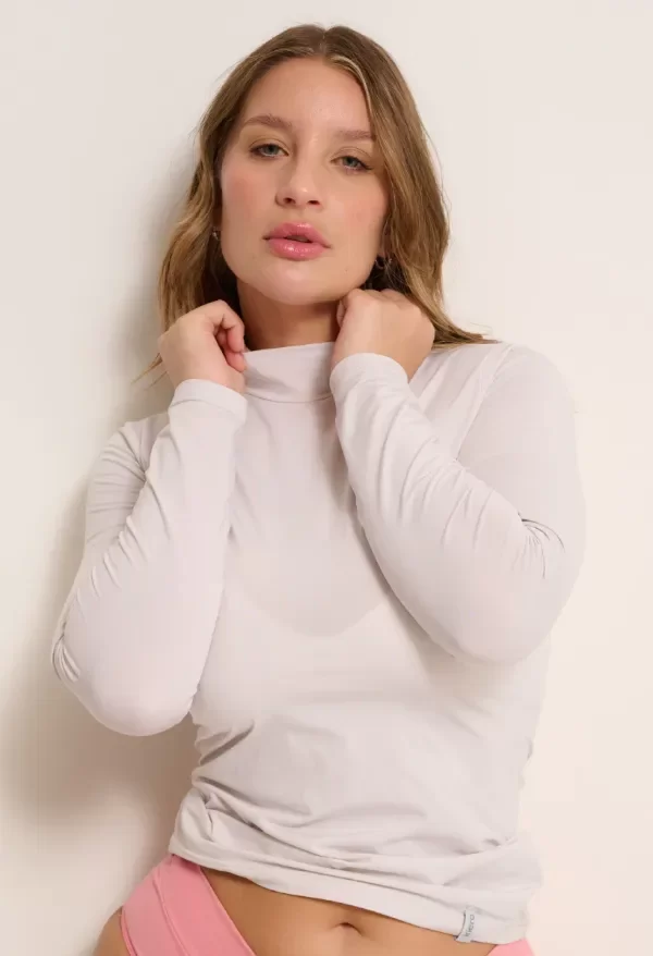 Producto - MEDIA POLERA TERMICA BLANCA