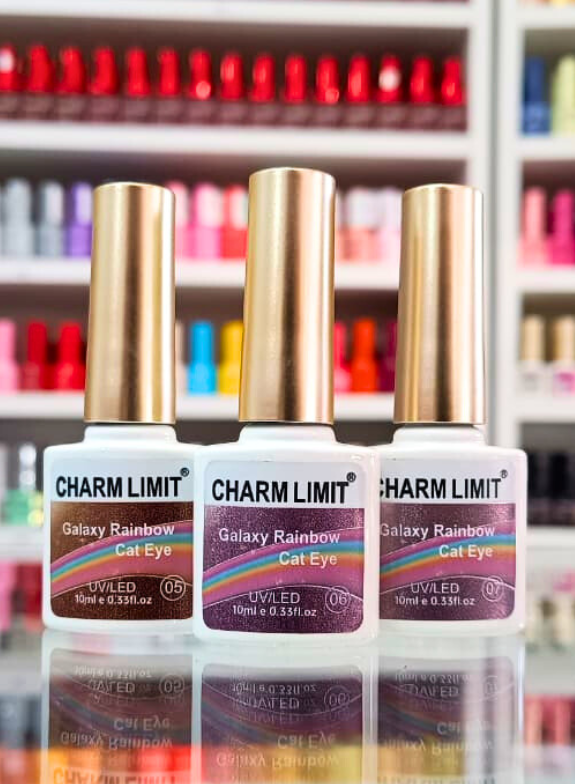 Producto - Ojo de gato Galaxy Rainbow Charmlimit