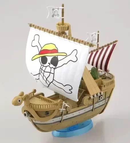Producto - Figura barco tipo model kit Luffy Going Merry 20 aniversario - One Piece