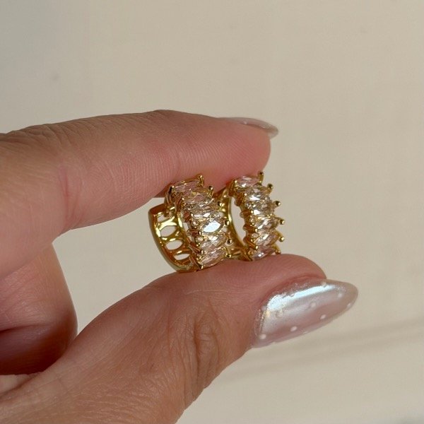Producto - Aros niki dorados - 0
