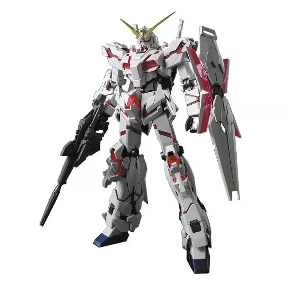 Producto - Figura tipo Model kit RX-0 Unicorn Color + MS Cage - GUNDAM (Escala 1/100)