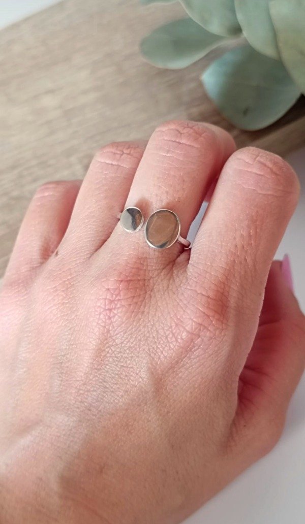 Producto - Anillo Doble Círculo chato