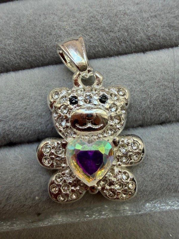 Producto - Dije oso con cubic