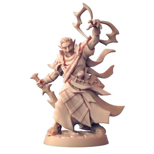 Producto - Semi Elfo con Daga y Hechizo