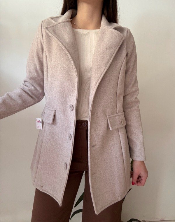 Producto - SACO DE PAÑO BEIGE (CM0289)