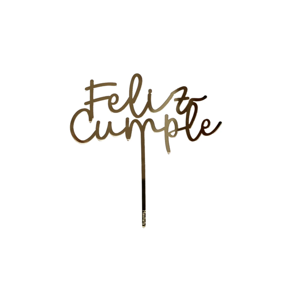Producto - Cake Topper Feliz Cumple CT102