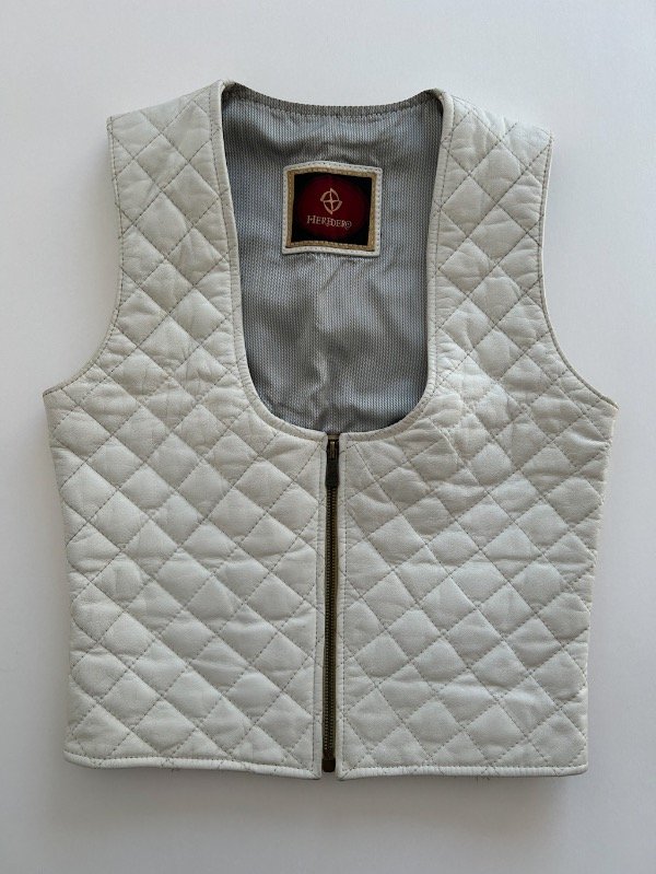 Producto - chaleco de cuero heredero