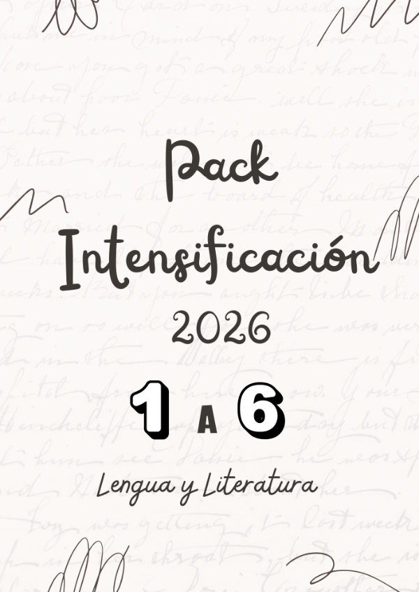 Producto - PACK INTENSIFICACIÓN 1RO A 6TO