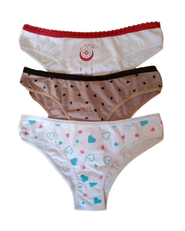 Producto - VEDETINA NICOLETTA ESTAMPADA PACK x 3