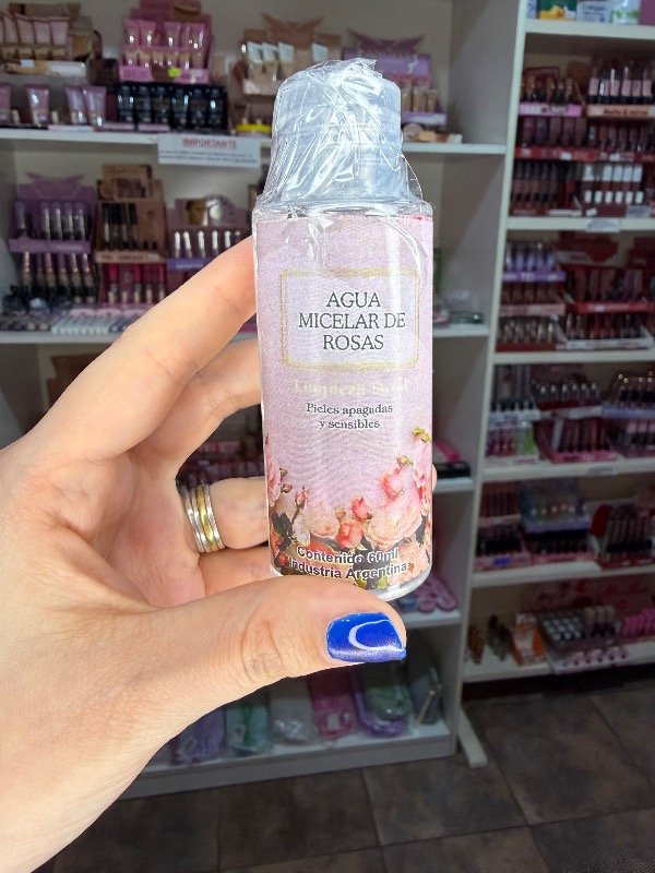 Producto - Agua micelar con agua de rosas 60ml - 1