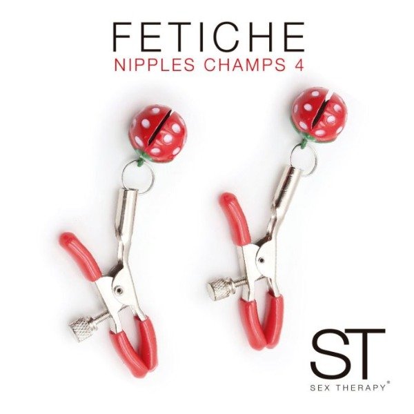 Producto - Pinzas para pezones Nipples champs red