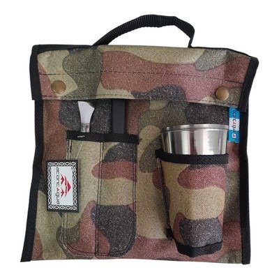Producto - PORTA PLATO CON VASO CAMUFLADO