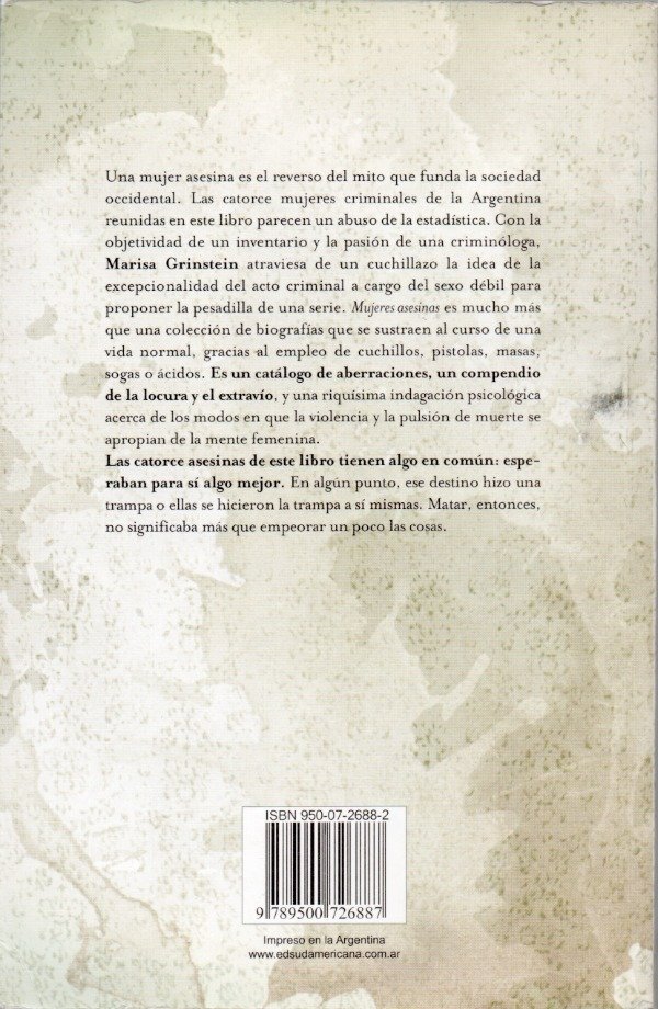 Producto - Mujeres asesinas - Marisa Grinstein - 1