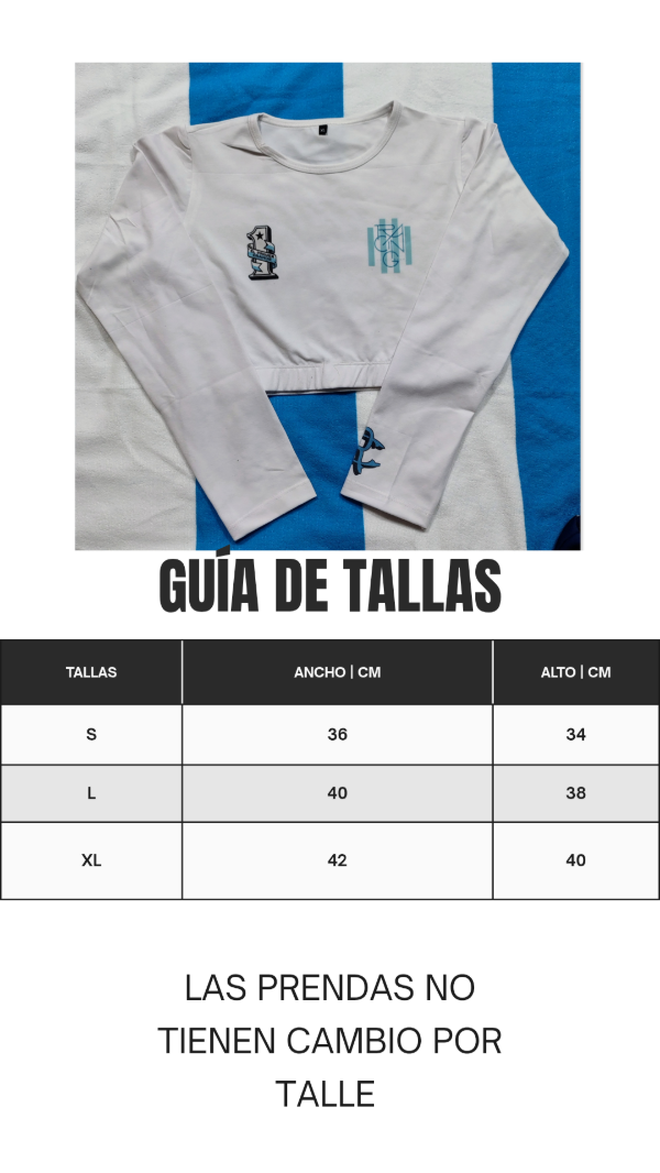 Producto - Top manga larga escudo - 5