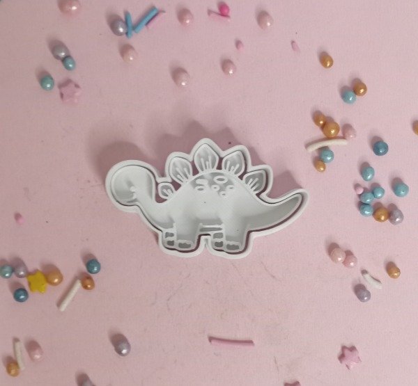 Producto - Cortante 3D con sello de dinosaurio