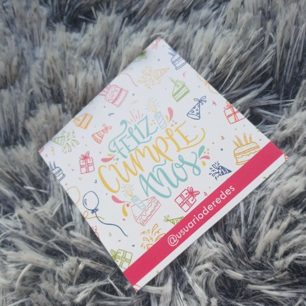 Producto - Tarjeta Feliz Cumpleaños