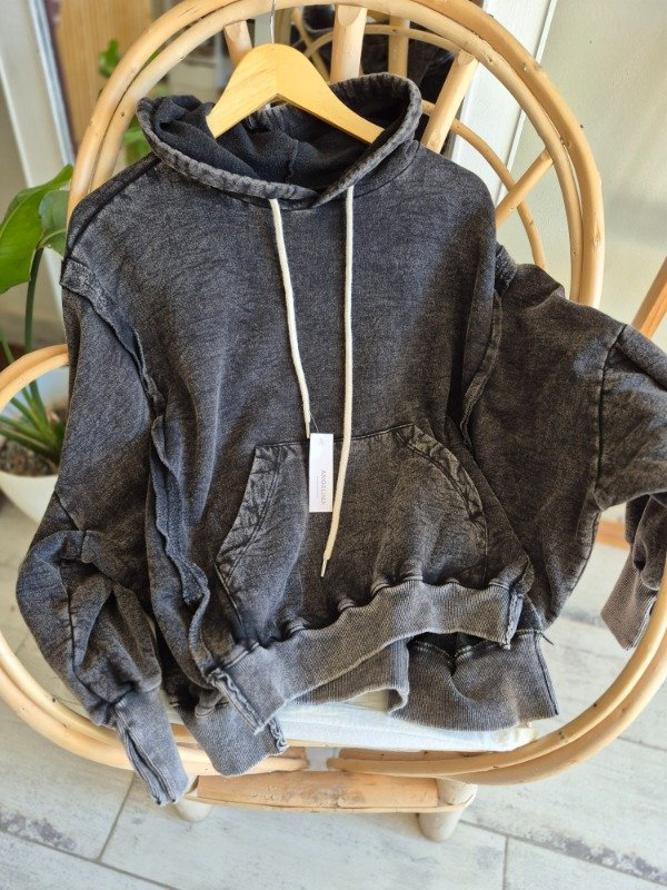 Producto - Maxi Buzo con capucha Washed