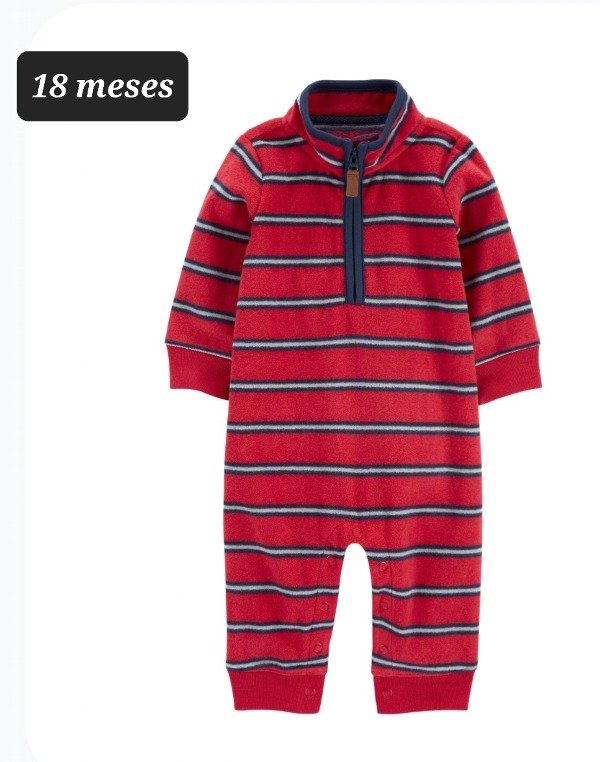 Enterito micropolar carters 18 meses roja
