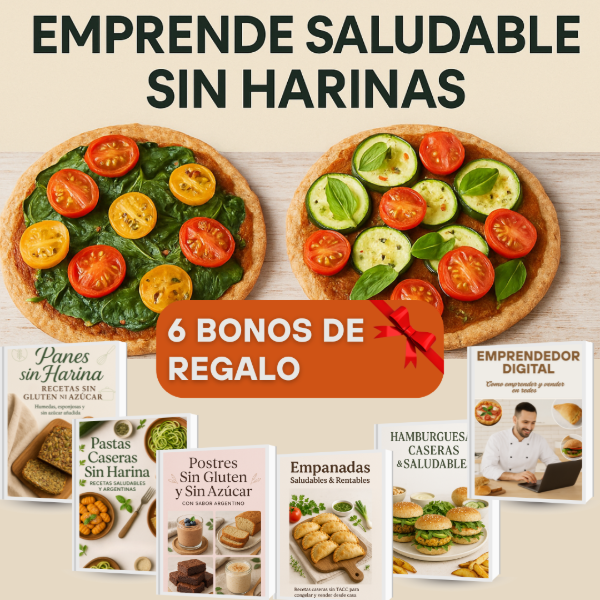 Producto - Pack Emprende Saludable sin Harinas