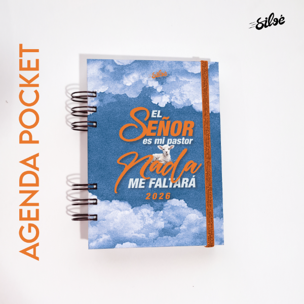 Producto - AGENDA POCKET - Nada me Faltará