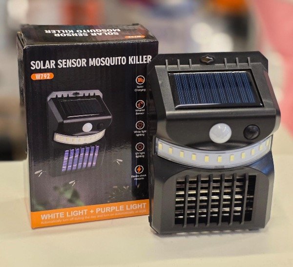 Producto - Farol solar con sensor mata mosquitos