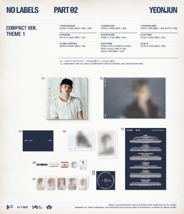 Producto - YEONJUN - No labels Compact Ver - 1