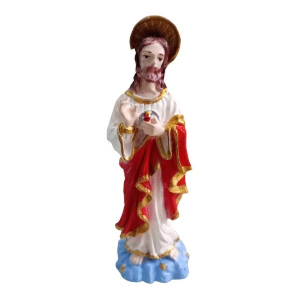 Producto - IMAGEN SAGRADO CORAZON DE JESUS 10CM RESINA NACIONAL - 281-53