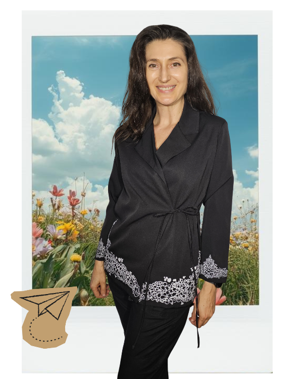 Producto - Kimono estampa colorada