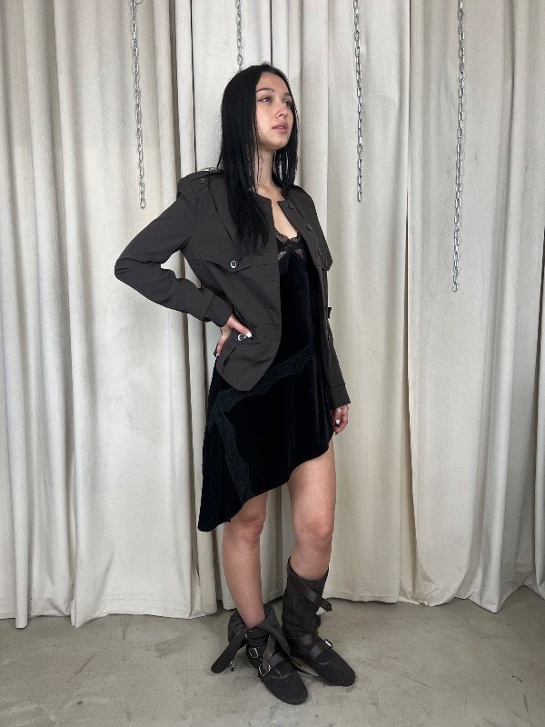 Producto - Velvet Dark Lingerie Dress - 1