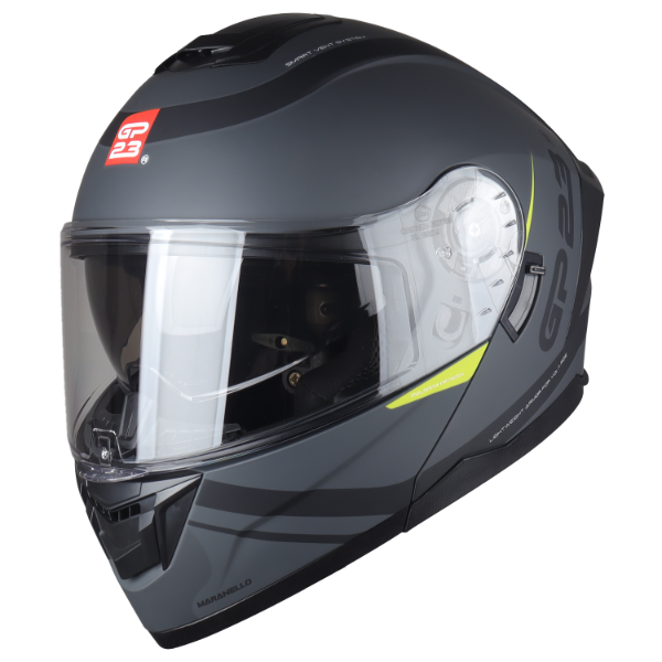 Producto - Casco GP23 Maranello Gris y Amarillo