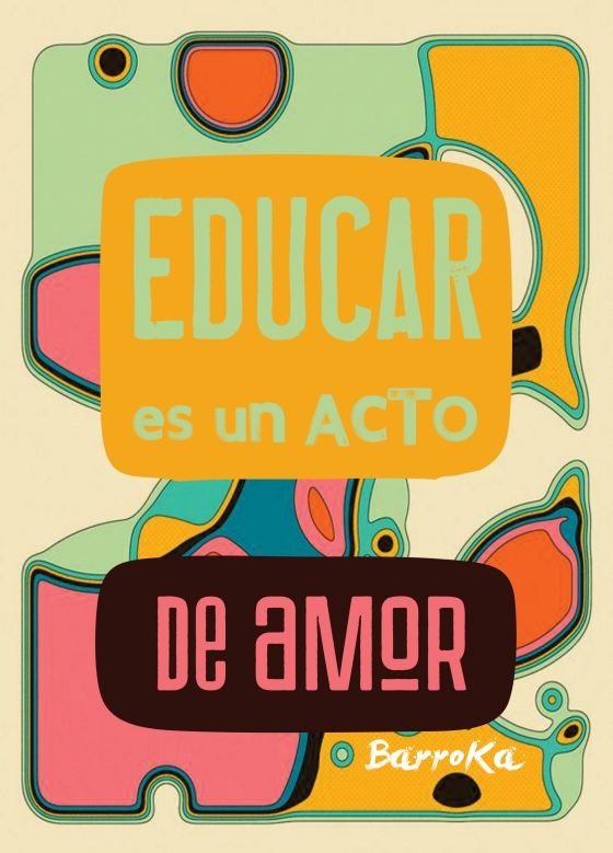 Producto - Lámina Educar es un acto de amor