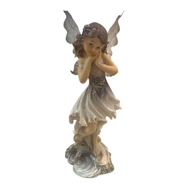 Producto - HADA PARADA PLATA CENTRAL 22CM - 13618