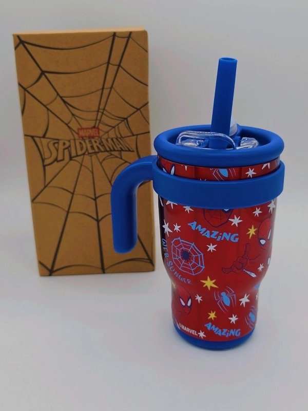 Producto - Vaso térmico Spiderman - acero inoxidable - 400 ml