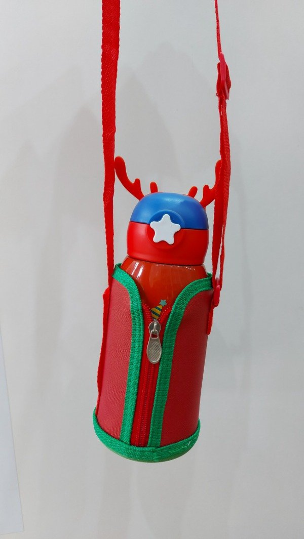 Producto - Botella Dino abrigo (acero inoxidable)