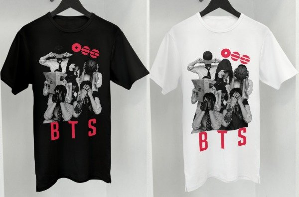 Producto - Plantillas para remera de BTS - 3