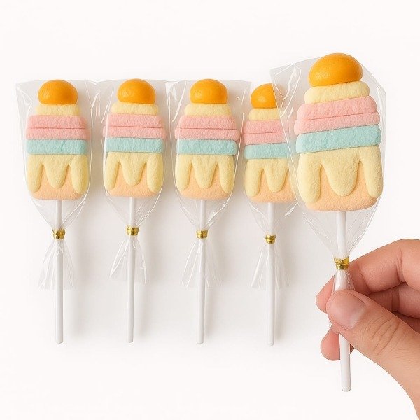 Producto - MARSHMELLO EN FORMA BRUSCHETA X 30PCS