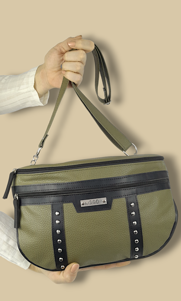 Producto - BANDOLERA - RIÑONERA KIARA VERDE