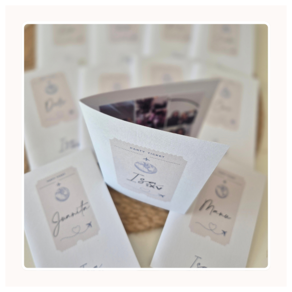 Producto - Díptico personalizado con foto x 10 unid. - 0