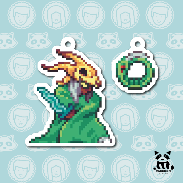 Producto - Llavero La Silenciosa - Slay the Spire
