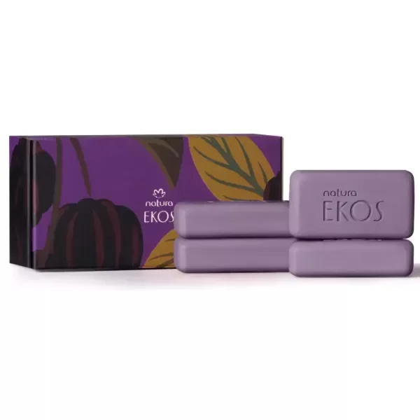 Producto - Caja de Jabones x4 25g c/u "Pitanga Preta" - Ekos Natura