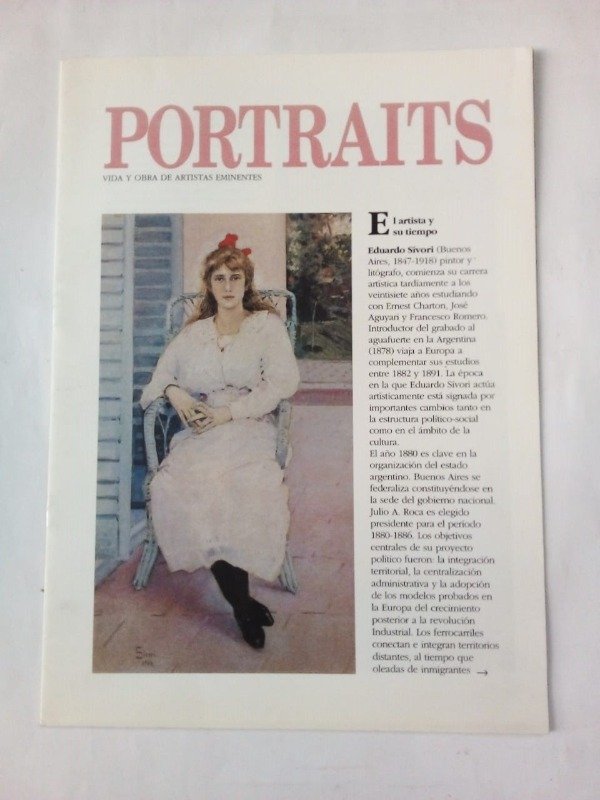 Producto - Portraits Vida y obra de artistas eminentes Sívori - Americana 1993